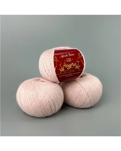 Avanti Yarn Angora 50%, 02, кремовий рожевий