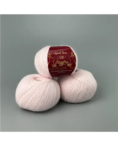 Avanti Yarn Angora 50%, 33, білий айворі