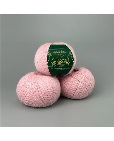 Avanti Yarn Angora 70%, 941, пудровий трояндовий