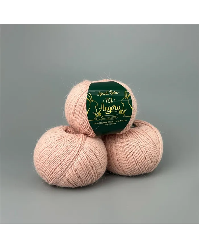 Avanti Yarn Angora 70%, 961, латте