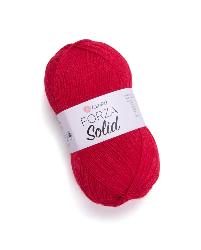 YarnArt Forza Solid, 4645, червоний