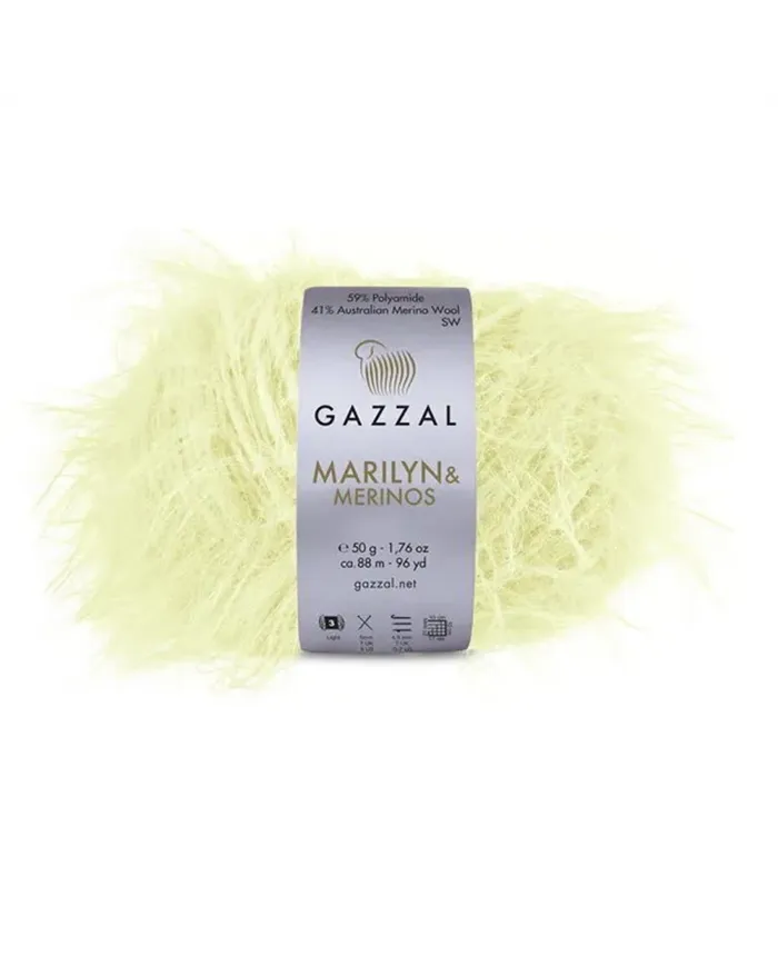 Gazzal Marilyn & Merinos, 8262, світло-жовтий