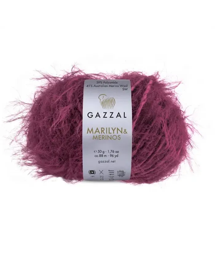 Gazzal Marilyn & Merinos, 8267, бордо
