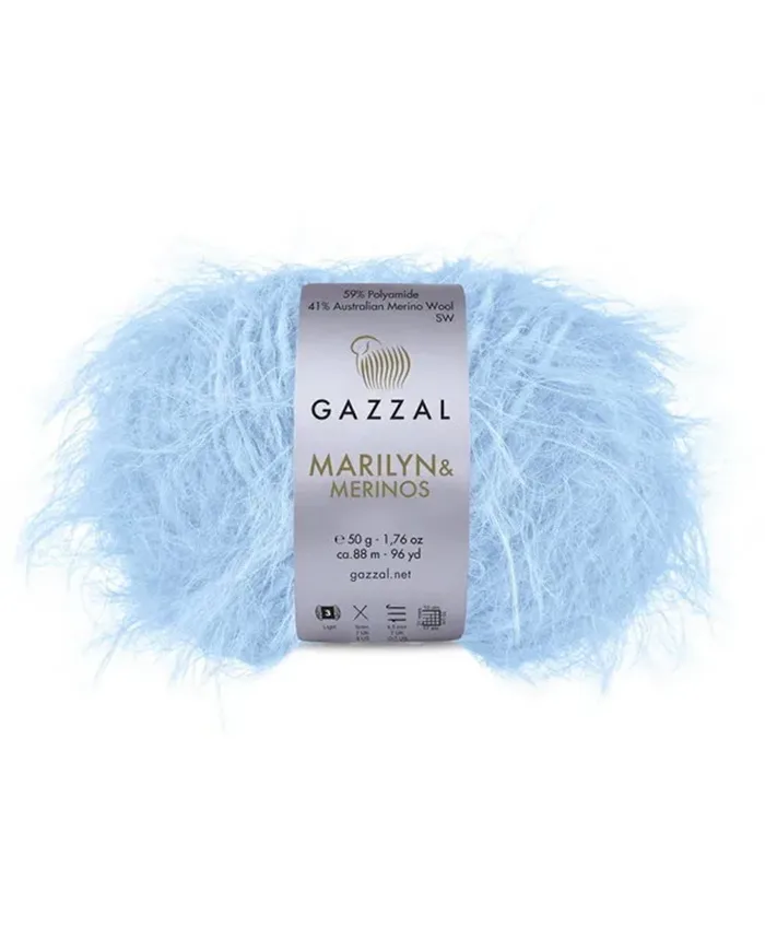 Gazzal Marilyn & Merinos, 8279, світло-блакитний