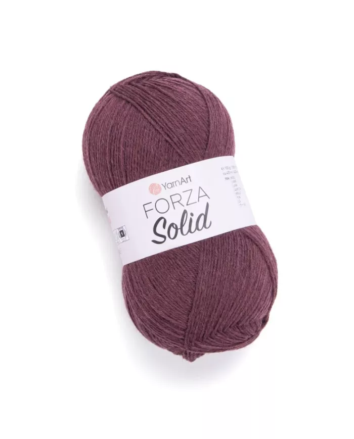 YarnArt Forza Solid, 4624, баклажан