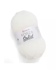 YarnArt Forza Solid, 4601, білий