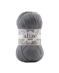 Alize Bella, 087, темно-сірий