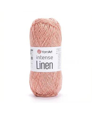 YarnArt Intense Linen, 4105, персиковий меланж