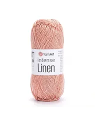 YarnArt Intense Linen, 4105, персиковий меланж
