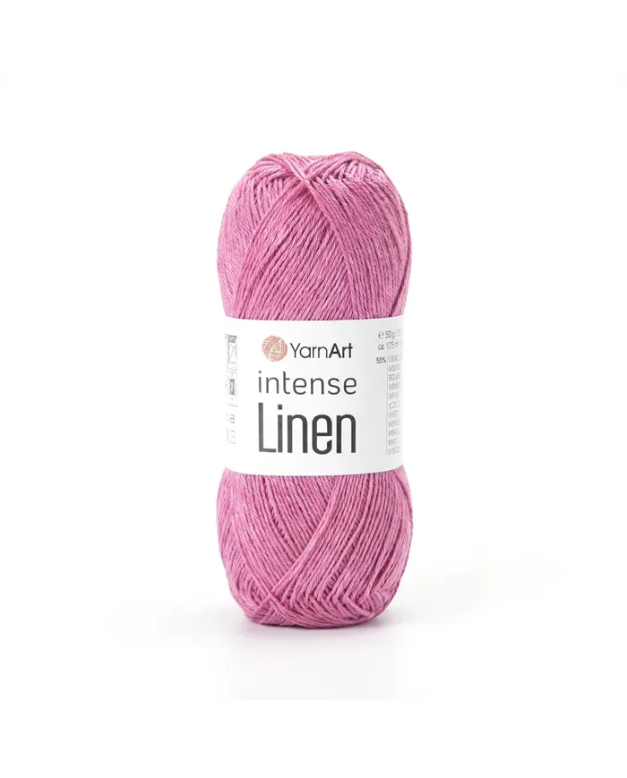 YarnArt Intense Linen, 4108, кораловий меланж