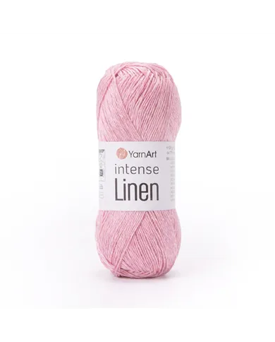 YarnArt Intense Linen, 4109, світло-рожевий меланж