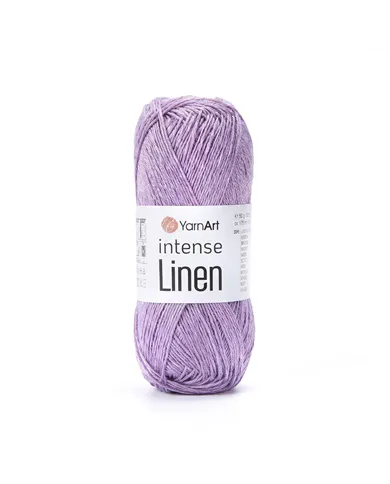 YarnArt Intense Linen, 4111, бузковий меланж