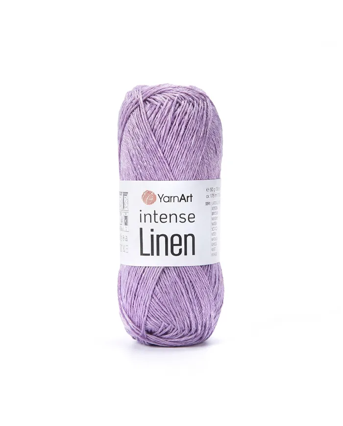 YarnArt Intense Linen, 4111, бузковий меланж