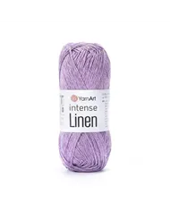 YarnArt Intense Linen, 4111, бузковий меланж