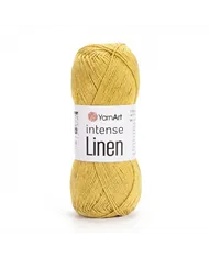 YarnArt Intense Linen, 4119, гірчичний меланж