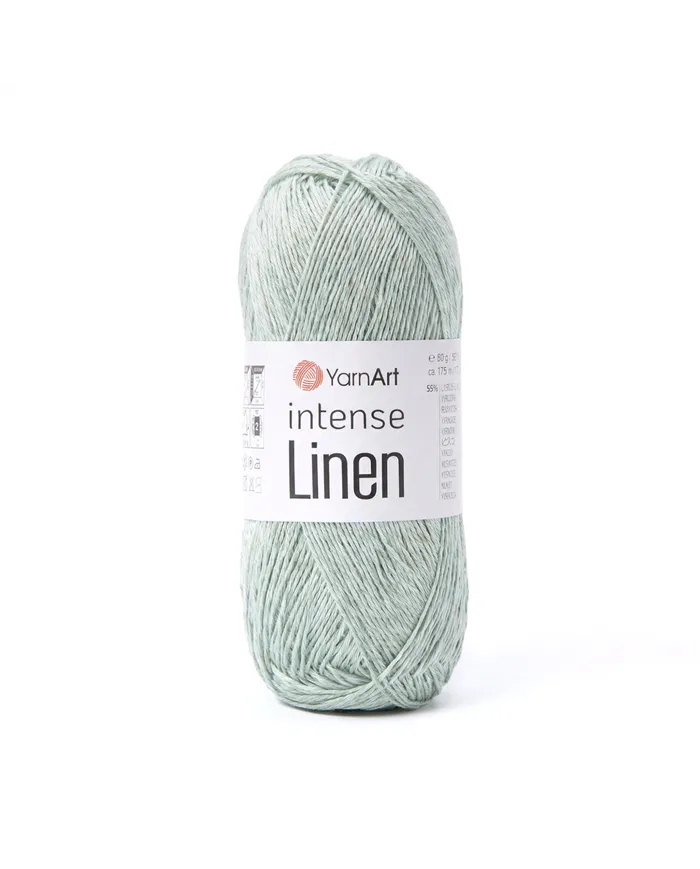 YarnArt Intense Linen, 4123, світлий тіфані меланж