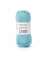YarnArt Intense Linen, 4130, світло-блакитний меланж