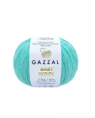Нитки Gazzal Baby Wool, Бірюза №820