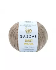 Нитки Gazzal Baby Wool, Кава з молоком №835