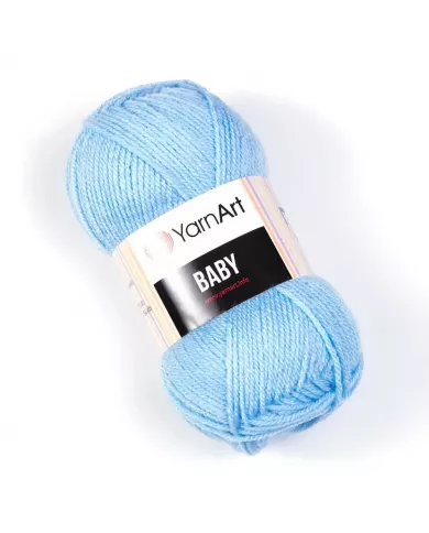 Нитки YarnArt Baby, Блакитний №215 Нитки YarnArt Baby, Блакитний №215