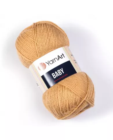 Нитки  YarnArt Baby, Солом'яний №805 Нитки  YarnArt Baby, Солом'яний №805