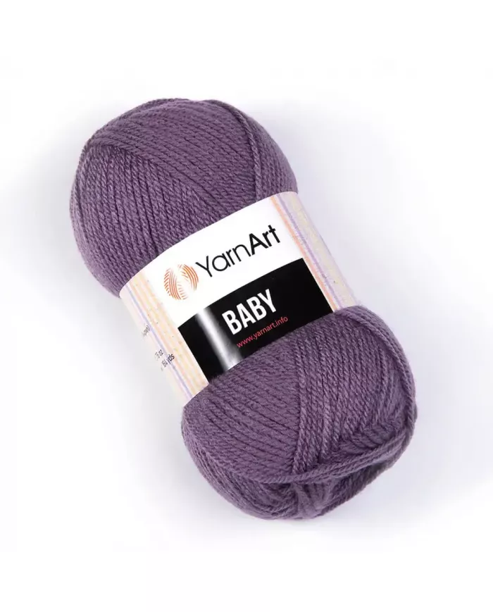 Нитки YarnArt Baby, Сливовий №852 Нитки YarnArt Baby, Сливовий №852