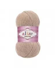 Нитки Alize Cotton Gold, Беж меланж №152