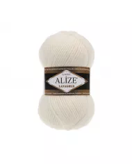 Нитки Alize LanaGold, Молочний №62