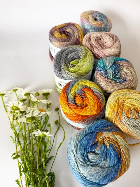 YarnArt Linen Soft — коли кольори розповідають свою історію Ця пряжа закохує з першого погляду саме своїми неймовірни…